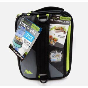 ARCTIC ZONE HIGH-PERFORMANCE EXPANDABLE LUNCH BOX & 4 CONTAINER BENTO BOX SET